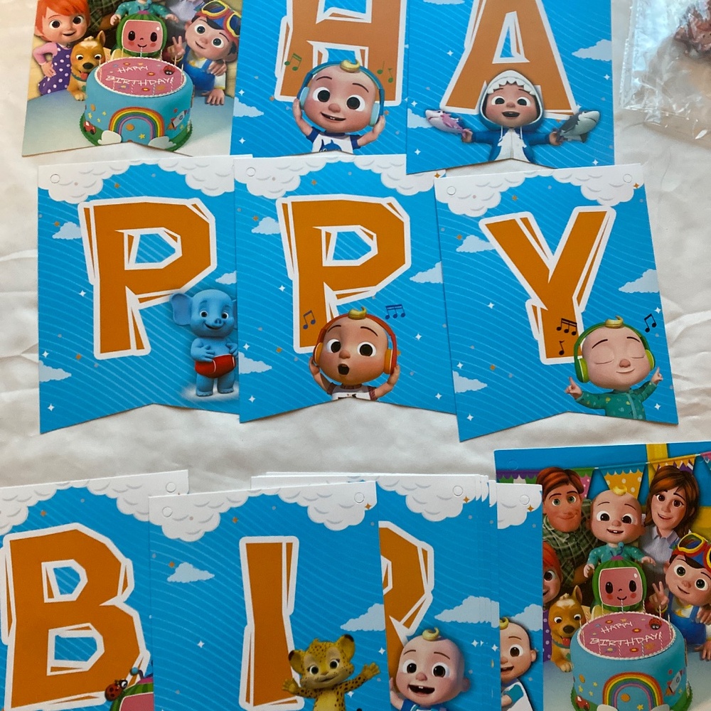 Cocomelon party decorations - Picture 6 of 9